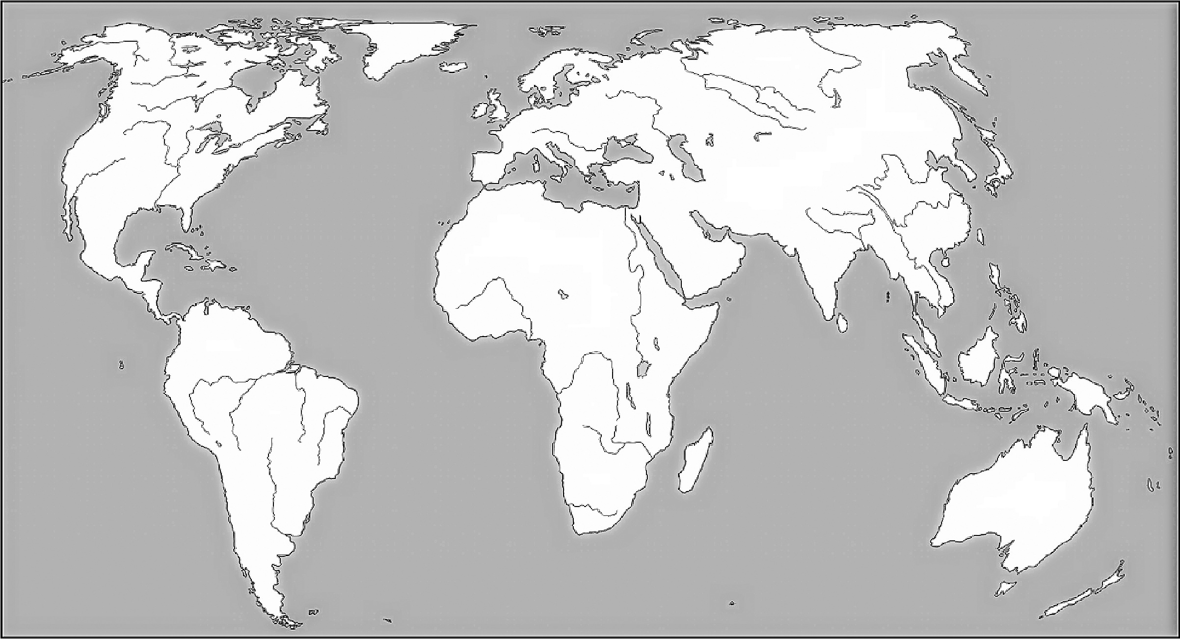 karta svijeta slijepa Osnovna škola Veruda Pula   Ivan Gambiroža karta svijeta slijepa