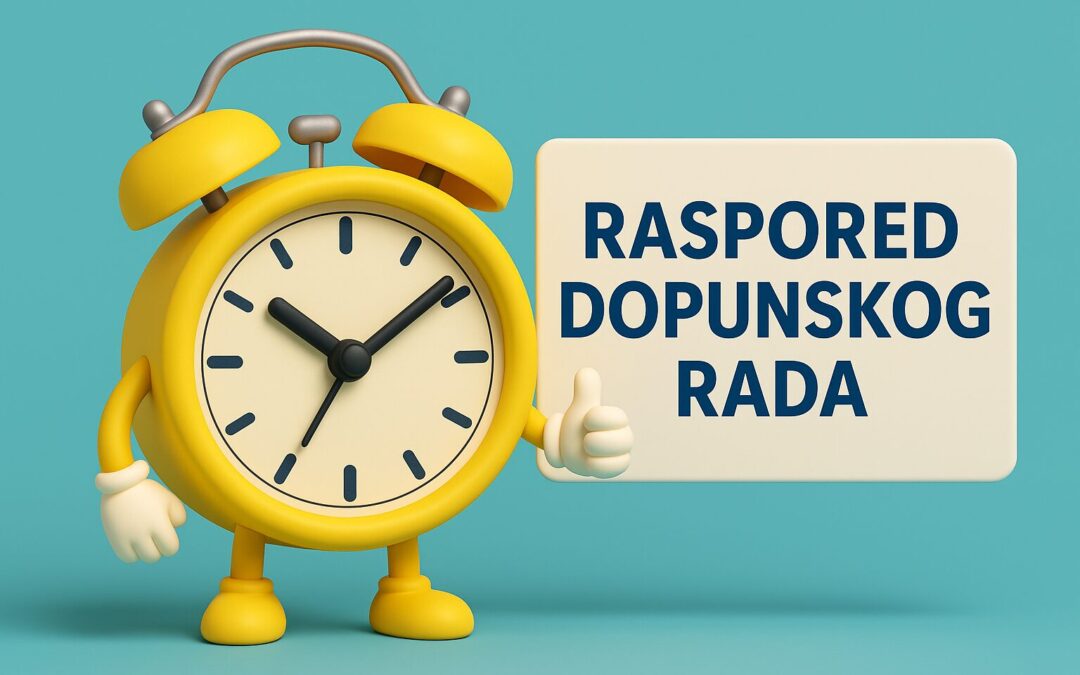 Dopunski rad – raspored