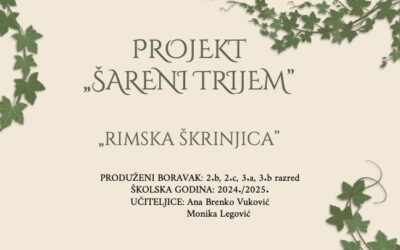 Prezentacija projekta Rimska škrinjica – Mali botaničari