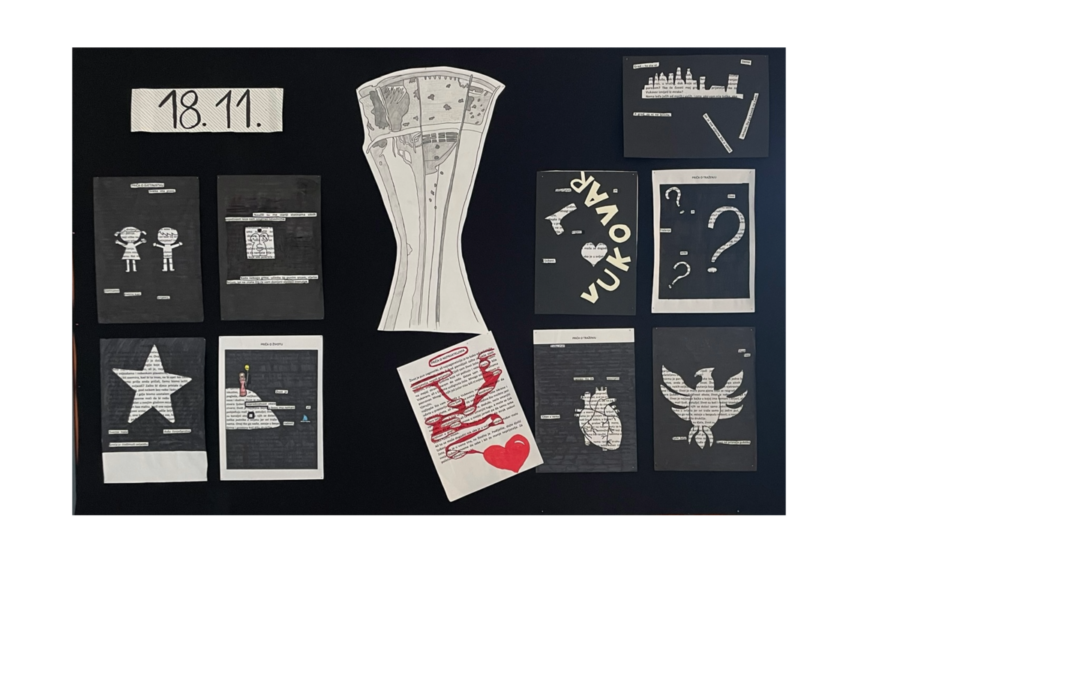 Osmaši obilježili Dan sjećanja na Vukovar blackout poezijom