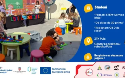 Level Up STEM: Praktične radionice 3D dizajna i robotike u studenom