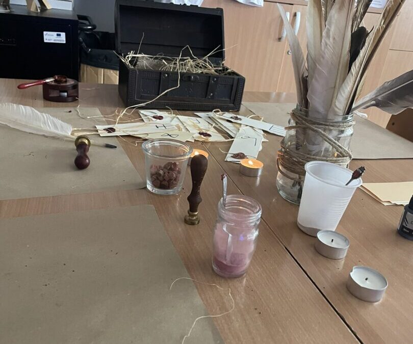 Glagoljaški skriptorij u učionici hrvatskog jezika