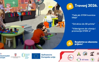 Level Up STEM: Javni poziv za sudjelovanje na radionicama u travnju