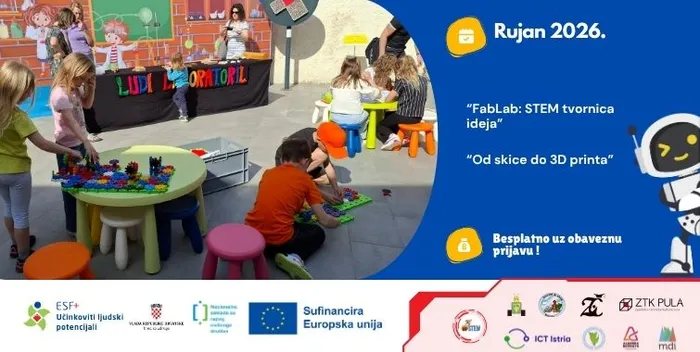 Level Up STEM: Javni poziv za sudjelovanje na radionicama u rujnu