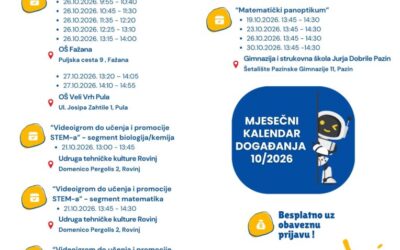 Level Up STEM: Javni poziv za sudjelovanje na radionicama u listopadu